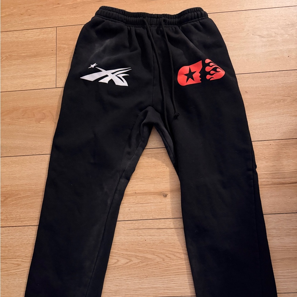 HellStar Black Joggers Med